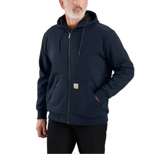 Carhartt Rain Defender Loose Fit Midweight Thermal-Lined Zip Up Sweatshirt